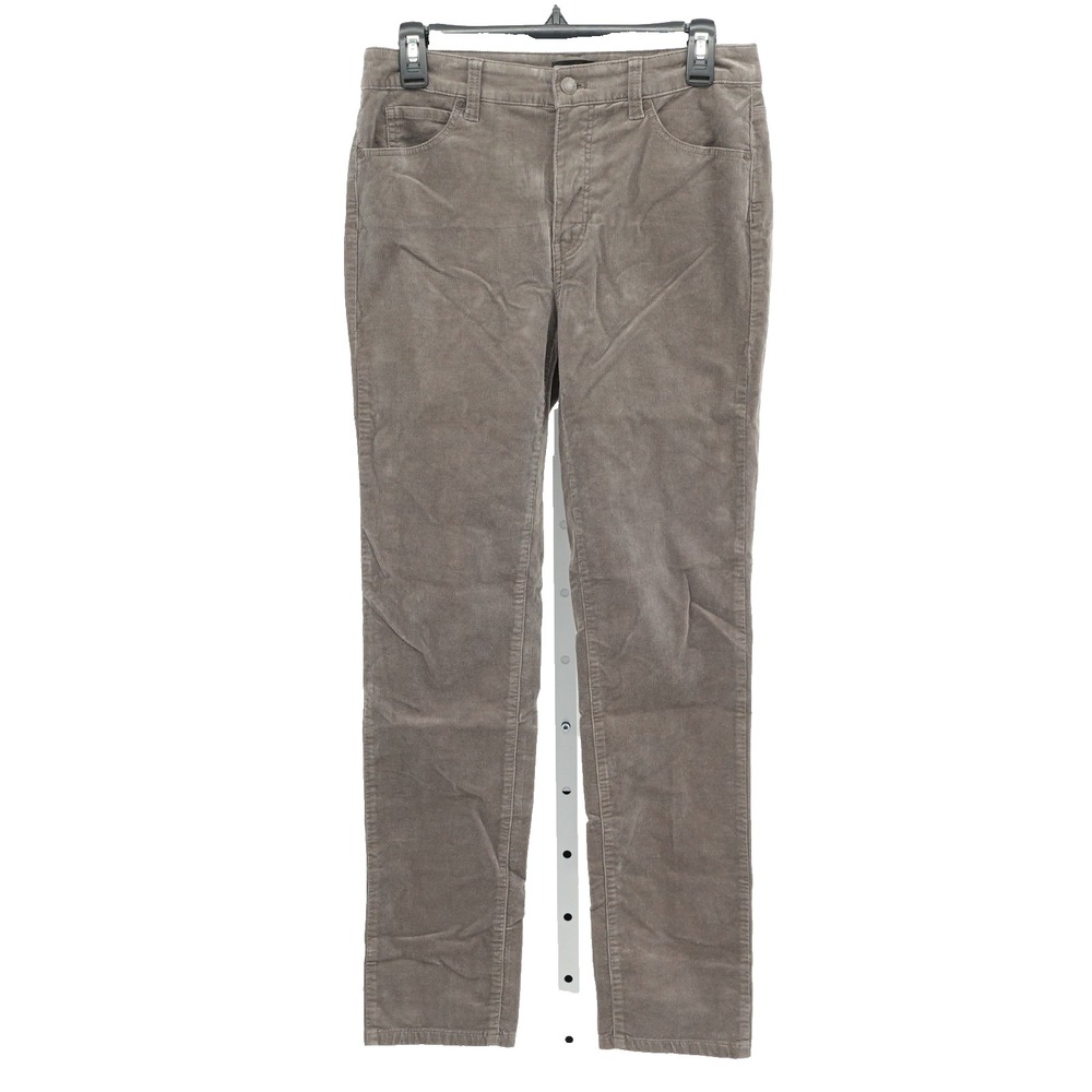 Talbots Corduroy Pants SZ 10 Straight Slim Fit Preppy Academia Business Casual